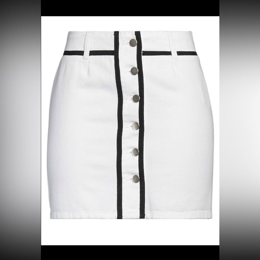 LE VOLIÈRE Denim skirt